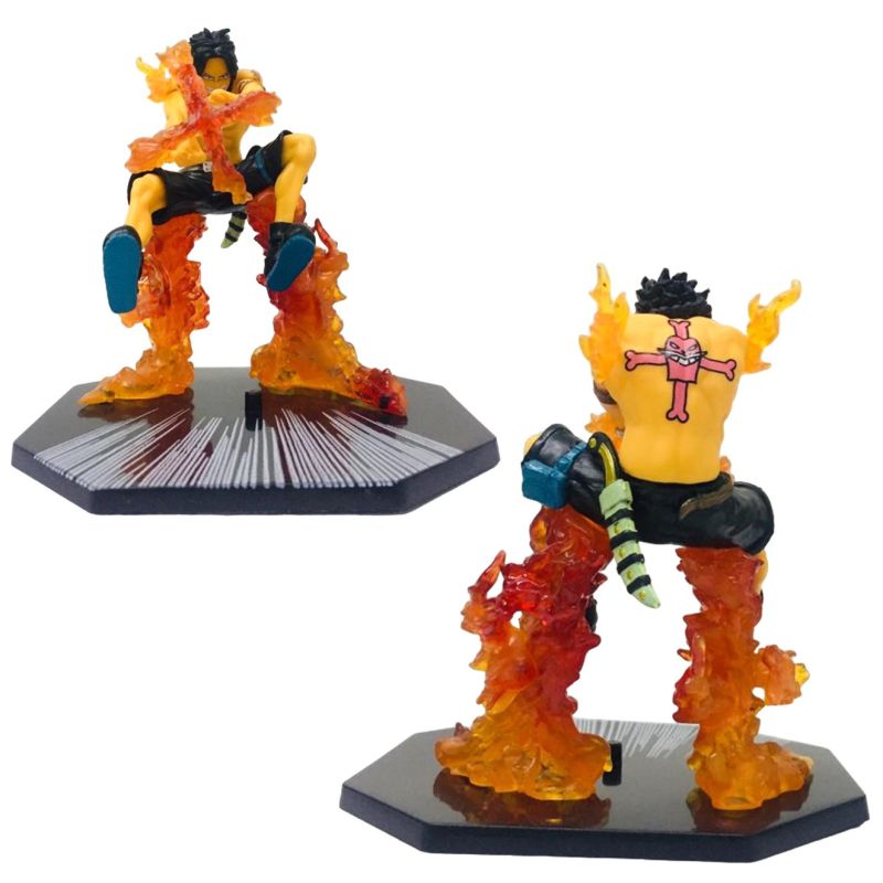 Comprar One Piece Anime Figuras De Accion X3 en Electroshopy - Ángulo 3